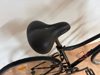 Bicicleta de paseo negra