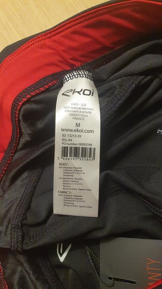 Mallas EKOI RUN Negro Talla M