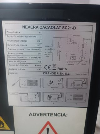 Nevera pequeña