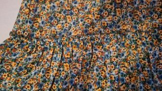 Falda floral talla única