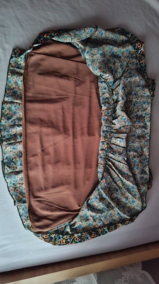 Falda floral talla única