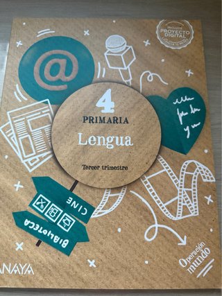 Libros de texto de 4 de primaria