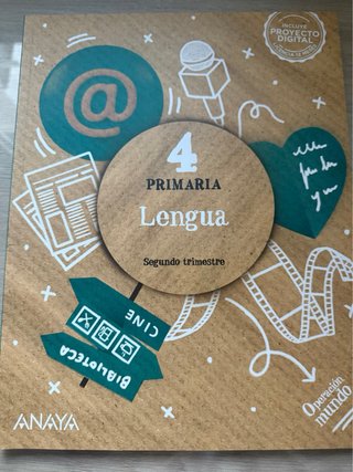 Libros de texto de 4 de primaria