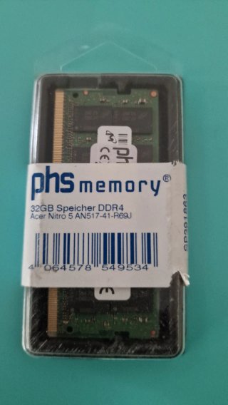 PHS Memory 32GB DDR4 3200MHX