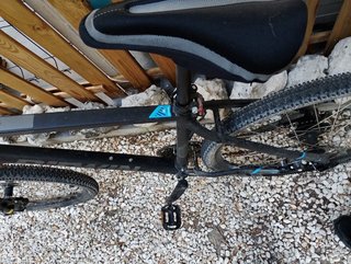 Bicicleta Btwin Rockrider Velocímetro/sillin