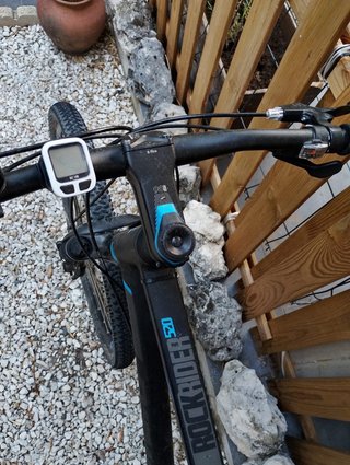 Bicicleta Btwin Rockrider Velocímetro/sillin