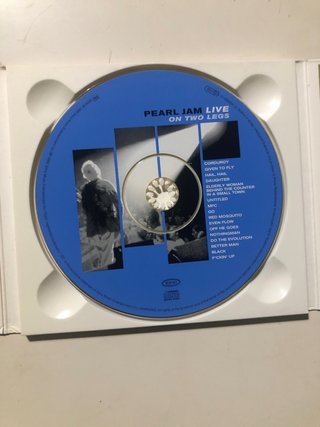 Pearl Jam Live On Two Legs 1998 CD