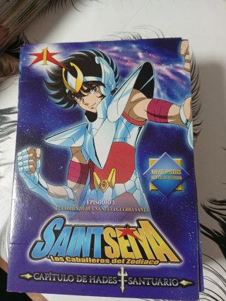 31 DVDs Saint Seiya Caballeros del Zodiaco