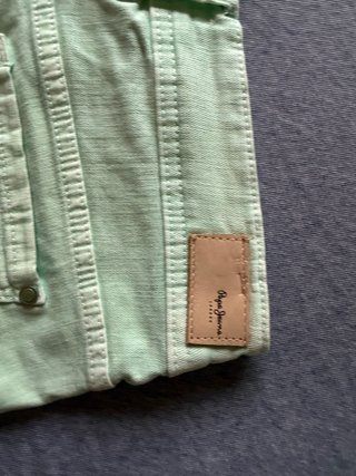 Pantalones cortos Pepe Jeans verde menta T27