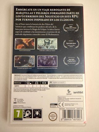 Sea of Stars Nintendo Switch RPG