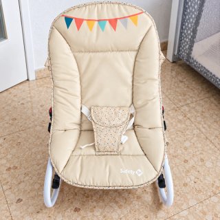 Hamaca balancín bebé Safety 1st acolchada beige