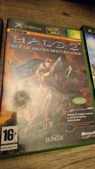 Lote Halo Xbox Clásica Español