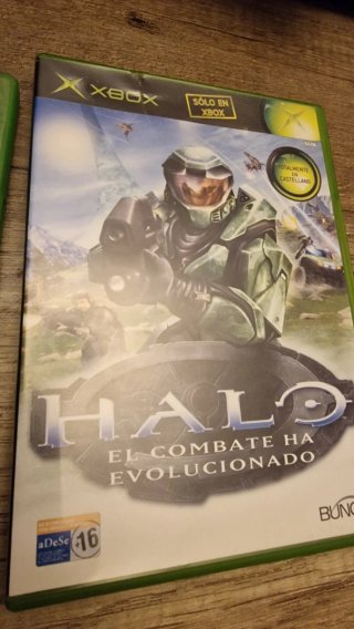 Lote Halo Xbox Clásica Español