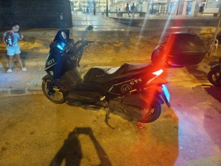 Moto MITT 125 GT Negra