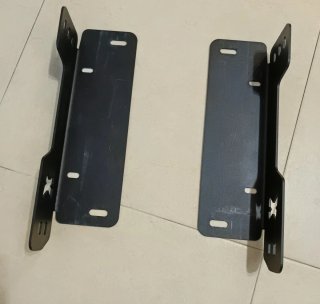 Soportes universales baquet negros