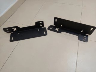 Soportes universales baquet negros