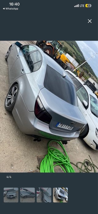 Línea de escape artesanal BMW M5