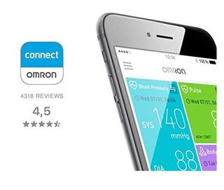 Tensiómetro Omron ECG BT