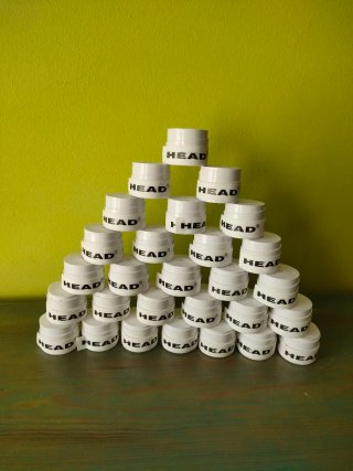 Pack 60 grips HEAD para tenis/pádel nuevos
