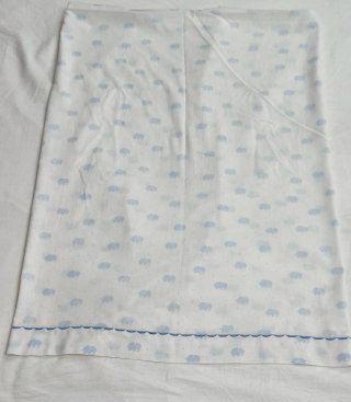 Sábana y funda almohada bebé elefantes