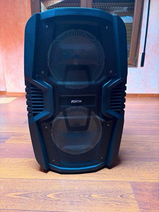 Altavoz Fenton Bluetooth FT210 LED Negro