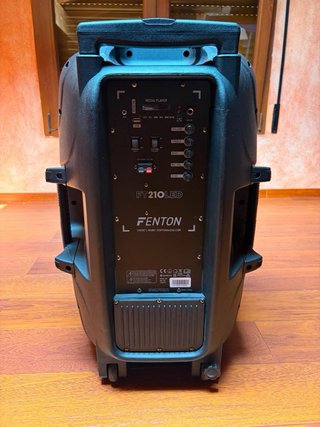 Altavoz Fenton Bluetooth FT210 LED Negro