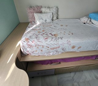 Cama nido de madera de alta calidad con 4 cajones