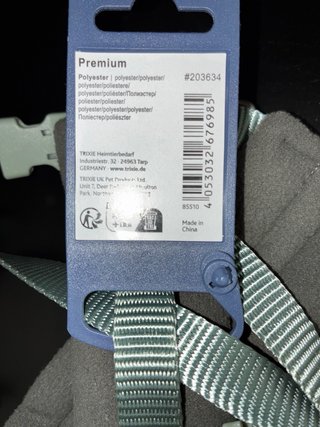 Arnés Trixie Talla XS-S (Tengo 2 unidades)