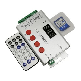 Controlador LED H802SE DMX512 SD Card