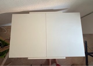 Mesa plegable blanca tipo Ikea