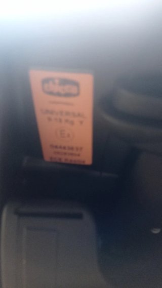 Silla de coche Chicco negra