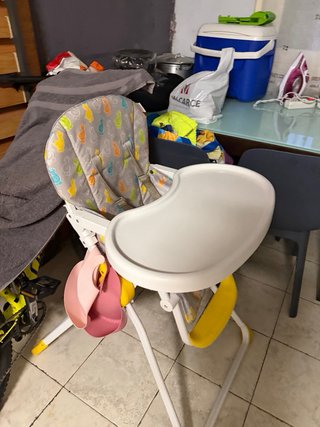 Trona Giordani con estampado de patitos