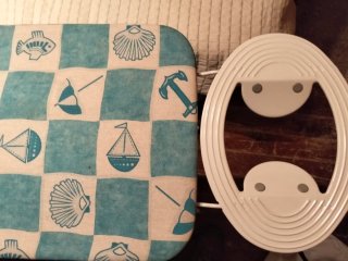 Tabla de planchar con diseño náutico