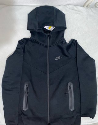 Chaqueta Nike Tech Fleece Negra Talla M