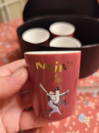 Juego 4 Vasos Maxim's de Paris