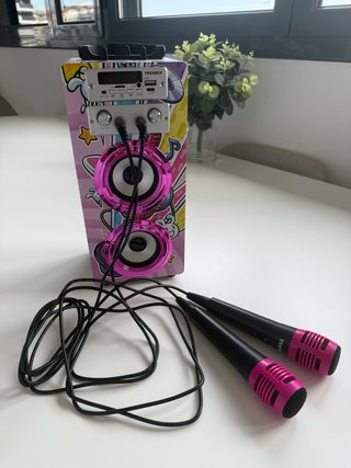 Altavoz infantil TRENDIX con micrófonos
