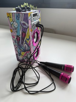 Altavoz infantil TRENDIX con micrófonos