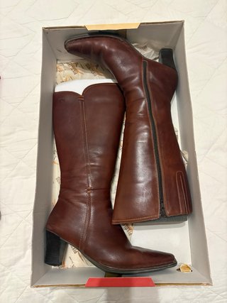 Botas Pikolinos Cuero Talla 39 tacón medio