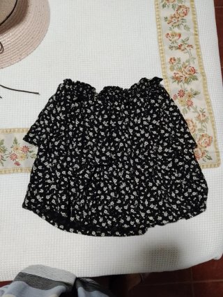 Falda niña Kiabi 8 años floral