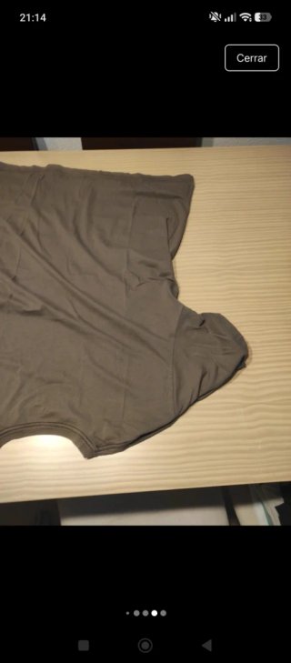 Camiseta Nike Marrón Lisa