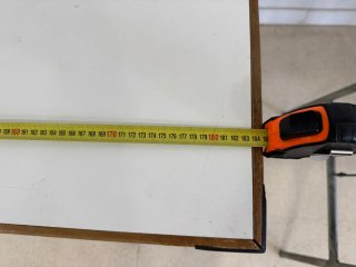 Mesa de madera para eventos