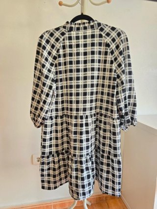 Vestido H&M Mujer Talla M Cuadros
