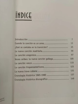 Música para una transición.