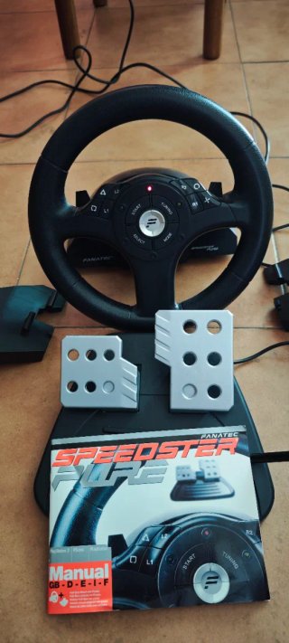 Volante Fanatec Speedster 3 PS1/PS2
