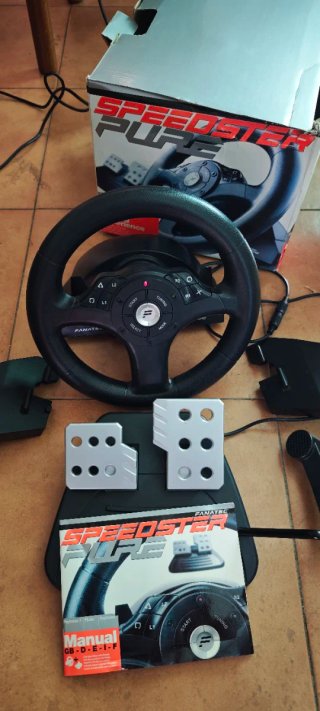 Volante Fanatec Speedster 3 PS1/PS2