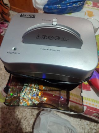 Destructora Cds MS-120 Eléctrica