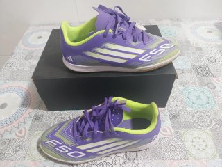 Zapatillas Fútbol Adidas F50 Morado Talla 36