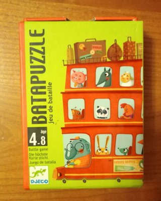 Juegos de mesa Batapuzzle y Minions