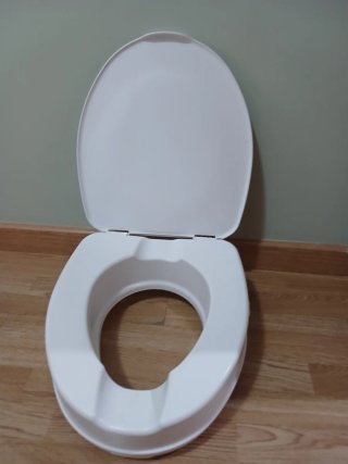 Alzador WC Blanco