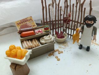 Miniaturas Carnicería Playmobil